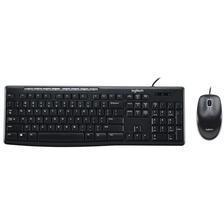 MK200 Media Corded Keyboard and Mouse Combo — 920-002714