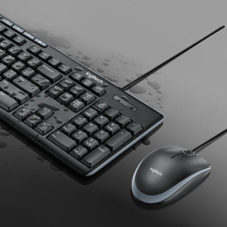 MK200 Media Corded Keyboard and Mouse Combo — 920-002714