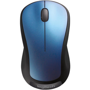 Logitech M310 Wireless Mouse, 2.4 GHz with USB Nano Receiver, 1000 DPI Optical Tracking, 18 Month Battery, Ambidextrous, Compatible with PC, Mac, Laptop, Chromebook (Peacock Blue) — 910-001917