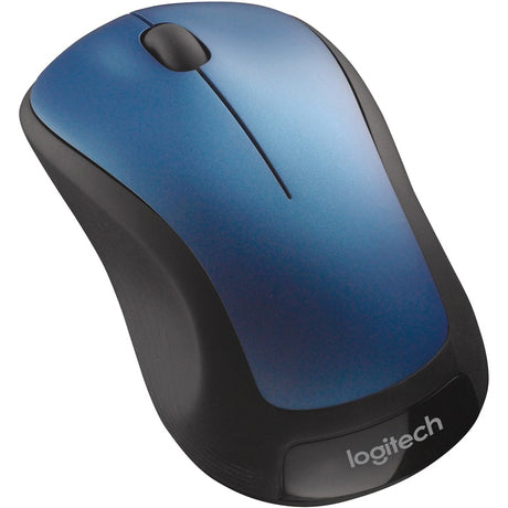 Logitech M310 Wireless Mouse, 2.4 GHz with USB Nano Receiver, 1000 DPI Optical Tracking, 18 Month Battery, Ambidextrous, Compatible with PC, Mac, Laptop, Chromebook (Peacock Blue) — 910-001917
