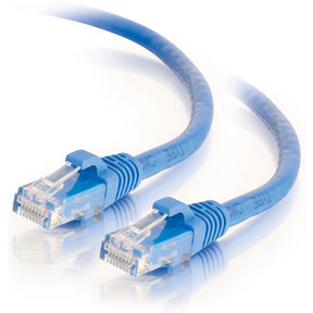 C2G 25ft Cat6 Snagless Unshielded UTP Ethernet Network Patch Cable (RJ45 M/M), Blue, Standard RJ45 Connectors, 5600pf/100m — CG27145