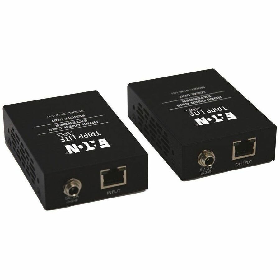 Eaton Tripp Lite Series HDMI over Cat5/6 Extender Kit, Box-Style Transmitter/Receiver for Video/Audio, Up to 150 ft. (45 m), TAA — B126-1A1