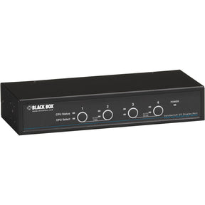 Black Box ServSwitch DT KVM Switch DisplayPort with USB and Audio, 4-Port — KV9704A