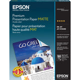 Epson Premium Double-sided Matte Paper — S041568