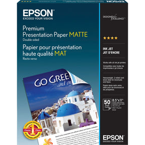 Epson Premium Double-sided Matte Paper — S041568