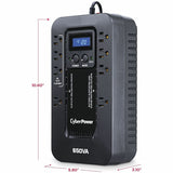 CyberPower EC650LCD Ecologic UPS Systems — EC650LCD