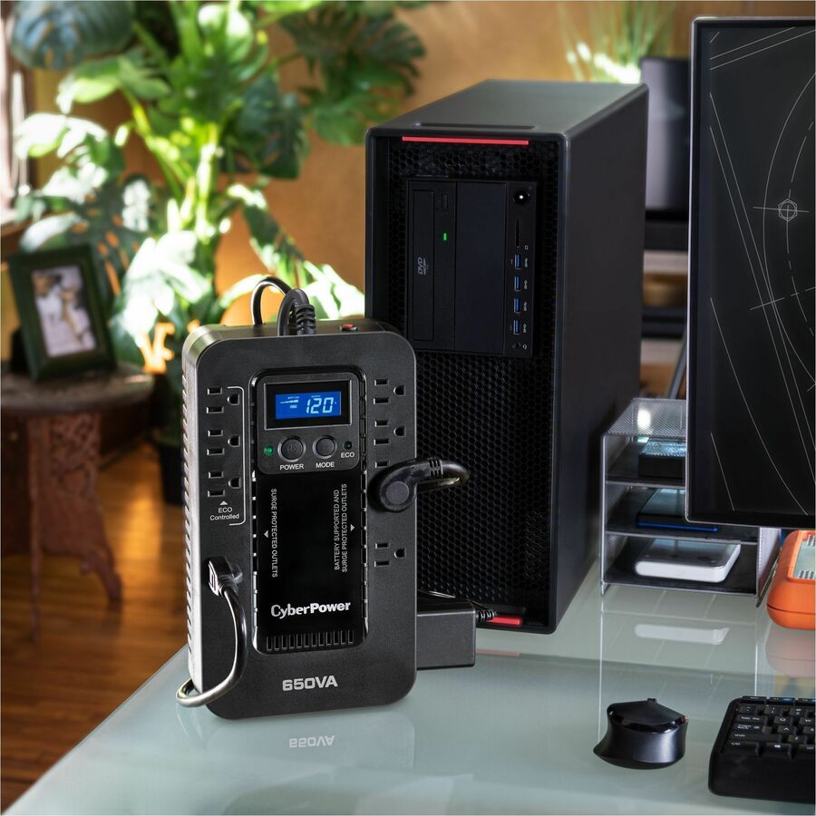 CyberPower EC650LCD Ecologic UPS Systems — EC650LCD