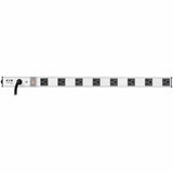 Eaton Tripp Lite Series 8-Outlet Vertical Power Strip, 120V, 15A, 15 ft. (4.57 m) Cord, 5-15P, 24 in. — PS2408
