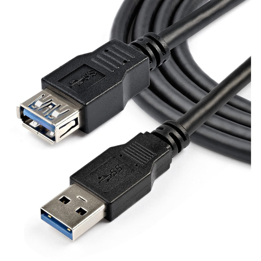 StarTech.com 2m Black SuperSpeed USB 3.0 (5Gbps) Extension Cable A to A - M/F — USB3SEXT2MBK