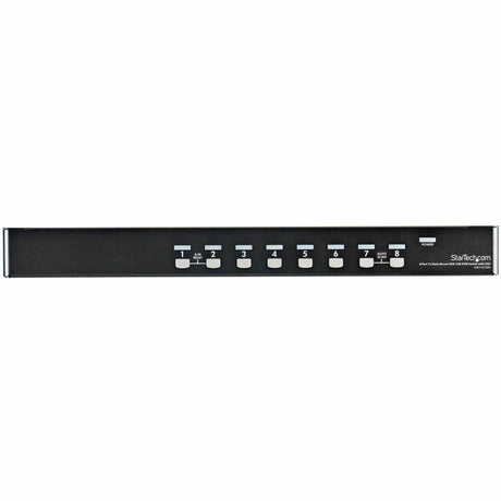 StarTech.com 8 Port 1U Rackmount USB KVM Switch Kit with OSD and Cables — SV831DUSBUK
