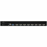 StarTech.com 8 Port 1U Rackmount USB KVM Switch Kit with OSD and Cables — SV831DUSBUK