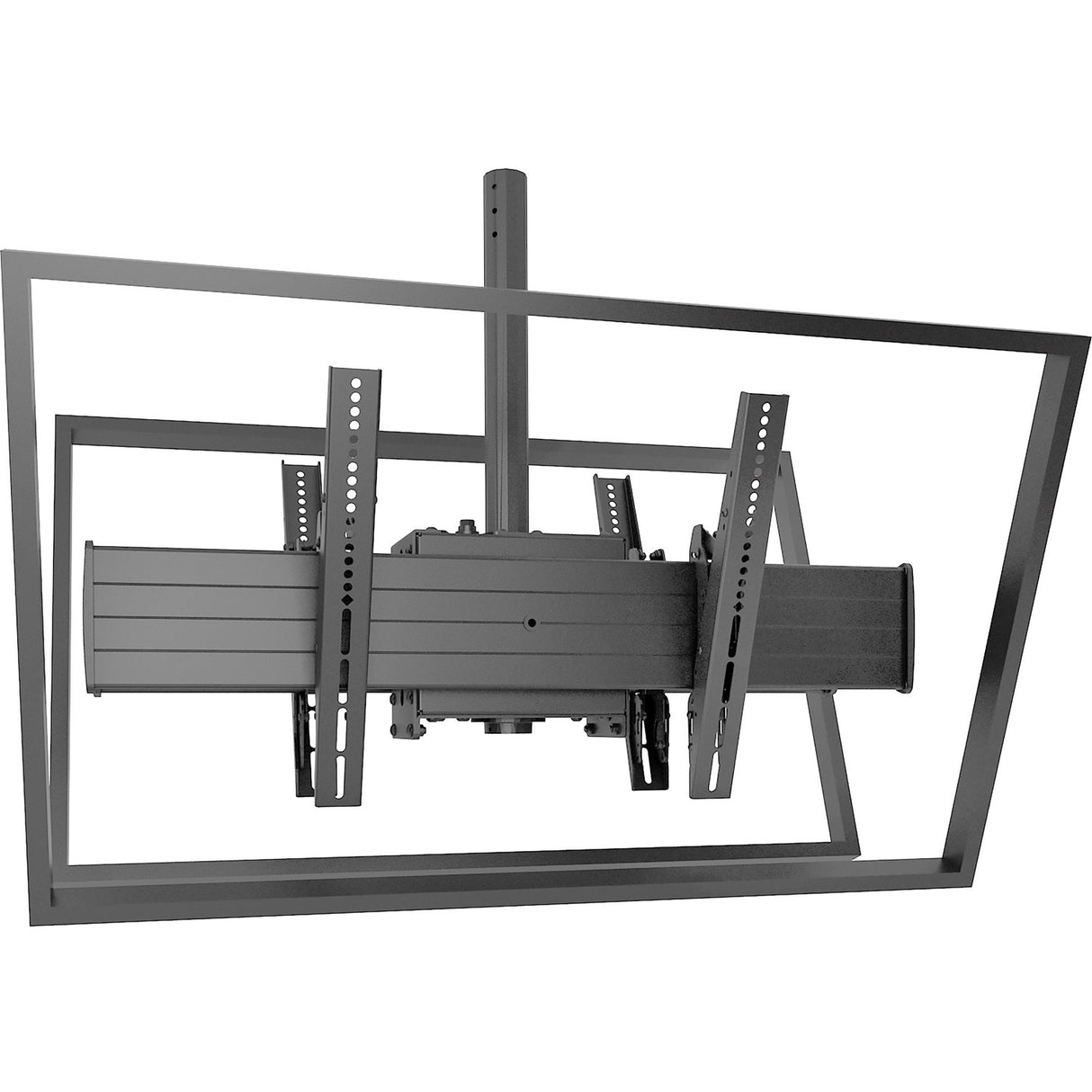 Chief Fusion X-Large TV Ceiling Mount - For 55-100 inch Displays - Dual Monitor VESA Mount — XCB1U