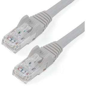StarTech.com 50ft CAT6 Ethernet Cable - Gray Snagless Gigabit - 100W PoE UTP 650MHz Category 6 Patch Cord UL Certified Wiring/TIA — N6PATCH50GR