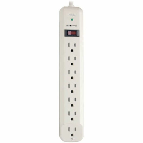Eaton Tripp Lite Series Protect It! 7-Outlet Surge Protector, 25 ft. Cord, 1080 Joules, Diagnostic LED, Light Gray Housing — TLP725
