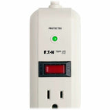 Eaton Tripp Lite Series Protect It! 7-Outlet Surge Protector, 25 ft. Cord, 1080 Joules, Diagnostic LED, Light Gray Housing — TLP725