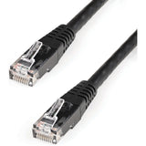 StarTech.com 100ft CAT6 Ethernet Cable - Black Molded Gigabit - 100W PoE UTP 650MHz - Category 6 Patch Cord UL Certified Wiring/TIA — C6PATCH100BK