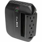 Eaton Tripp Lite Series Protect It! Surge Protector with 3 Rotatable Outlets, 3 Stationary, side facing Outlets, Direct-Plug In, 1200 Joules — SWIVEL6