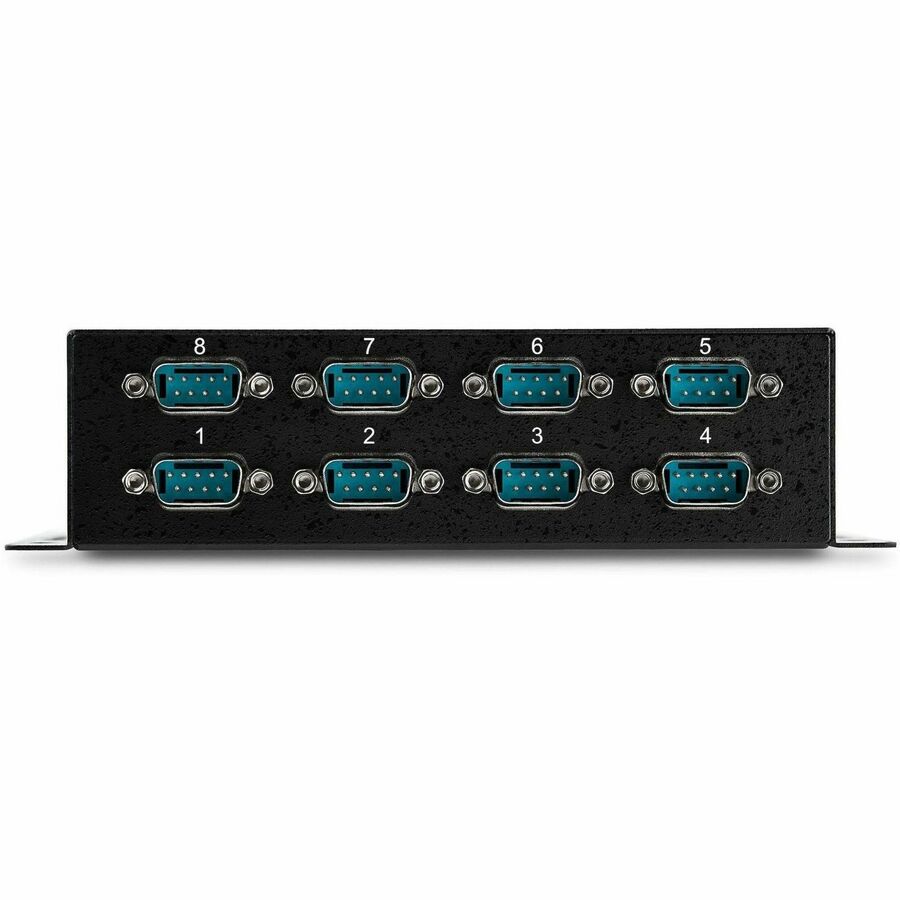 StarTech.com USB to Serial Adapter Hub? 8 Port? Industrial? Wall Mount? Din Rail? COM Port Retention? FTDI USB to RS232 — ICUSB2328I