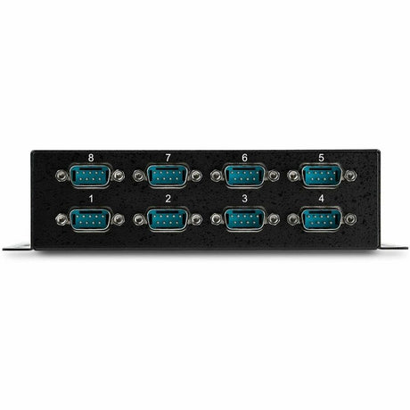 StarTech.com USB to Serial Adapter Hub? 8 Port? Industrial? Wall Mount? Din Rail? COM Port Retention? FTDI USB to RS232 — ICUSB2328I