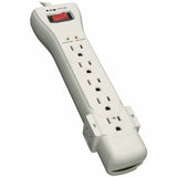 Eaton Tripp Lite Series Protect It! 7-Outlet Surge Protector, 7 ft. Cord with Right-Angle Plug, 2160 Joules, Diagnostic LEDs, Light Gray Housing — SUPER7