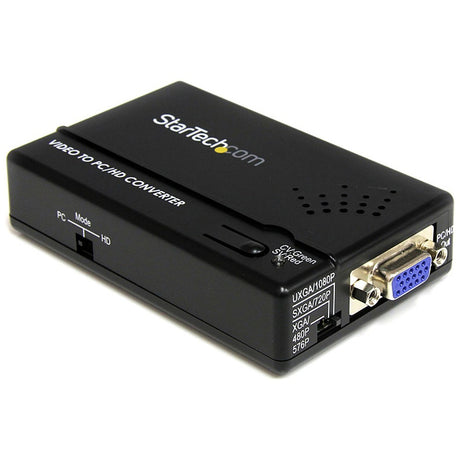 StarTech.com Composite and S-Video to VGA Video Scan Converter — VID2VGATV2