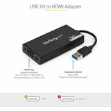 StarTech.com USB 3.0 to HDMI Adapter, 4K 30Hz UHD, USB to HDMI Display Adapter, External Video/Graphics Card for Mac & Windows — USB32HD4K