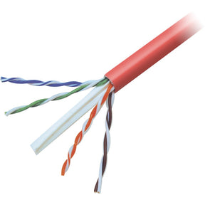 Belkin FastCAT 6 Patch Cable, 1000ft - Red - 24AWG, RJ45 350mhz - Bulk Cable — A7L704-1000-RED