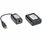 Eaton Tripp Lite Series 4-Port Plug-and-Play USB 2.0 over Cat5/Cat6 Extender Kit, Transmitter & Receiver, USB up to 164.04 ft. (50M), TAA — B203-104-PNP