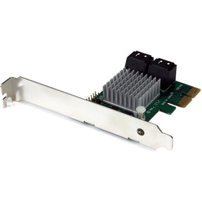 StarTech.com 4 Port PCI Express 2.0 SATA III 6Gbps RAID Controller Card with HyperDuo SSD Tiering — PEXSAT34RH