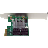 StarTech.com 4 Port PCI Express 2.0 SATA III 6Gbps RAID Controller Card with HyperDuo SSD Tiering — PEXSAT34RH