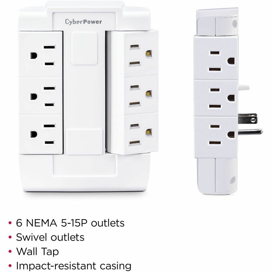 CyberPower GT600P Wall Tap Outlet — GT600P