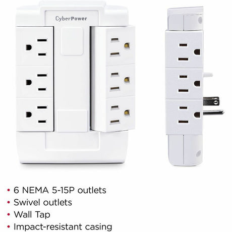CyberPower GT600P Wall Tap Outlet — GT600P