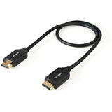 StarTech.com 1.6ft/50cm Premium Certified HDMI 2.0 Cable with Ethernet, High Speed Ultra HD 4K 60Hz HDMI Cable HDR10 UHD HDMI Monitor Cord — HDMM50CMP