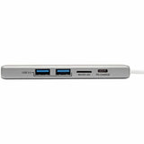 Eaton Tripp Lite Series USB-C Dock - 4K HDMI, USB 3.x (5Gbps), USB-A Hub Ports, Memory Card, 60W PD Charging — U442-DOCK10-S