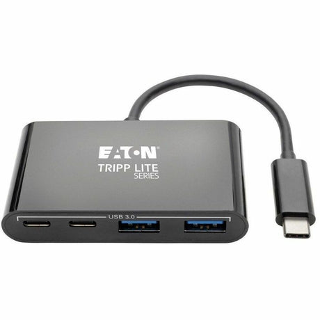 Eaton Tripp Lite Series 4-Port USB-C Hub, USB 3.x (5Gbps), 2x USB-A, 2x USB-C, Black — U460-004-2A2CB