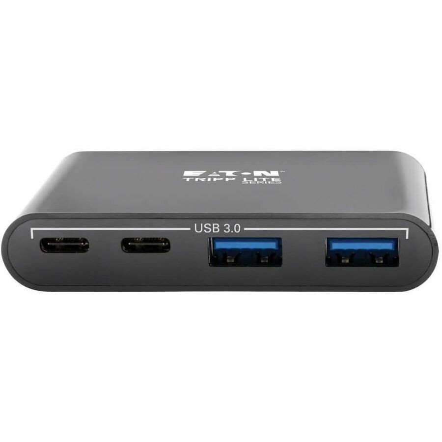 Eaton Tripp Lite Series 4-Port USB-C Hub, USB 3.x (5Gbps), 2x USB-A, 2x USB-C, Black — U460-004-2A2CB
