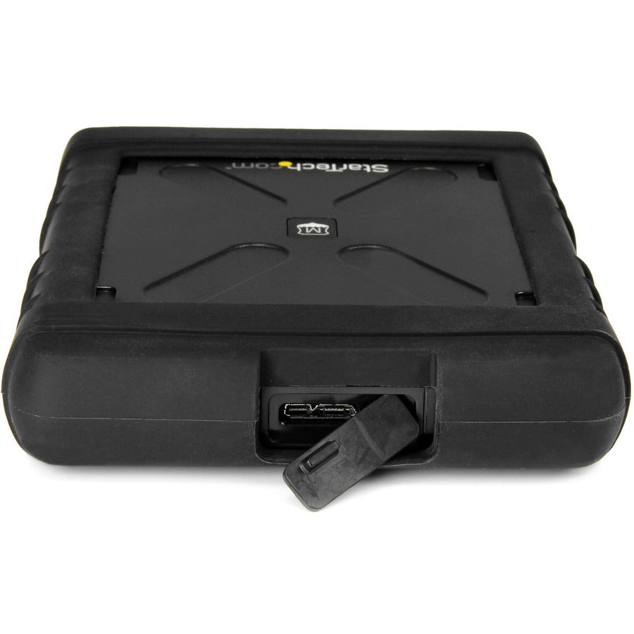 StarTech.com 2.5" USB 3.0 Hard Drive Enclosure &acirc;&euro;" Rugged &acirc;&euro;" Supports UASP &acirc;&euro;" Tool-Less &acirc;&euro;" IP54 &acirc;&euro;" SSD USB External HDD Enclsoure — S251BRU33
