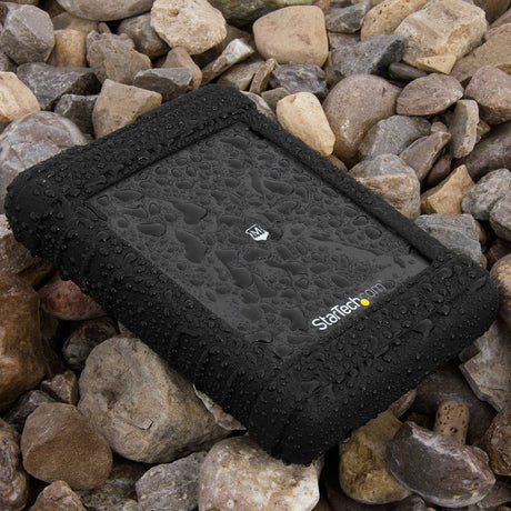 StarTech.com 2.5" USB 3.0 Hard Drive Enclosure &acirc;&euro;" Rugged &acirc;&euro;" Supports UASP &acirc;&euro;" Tool-Less &acirc;&euro;" IP54 &acirc;&euro;" SSD USB External HDD Enclsoure — S251BRU33