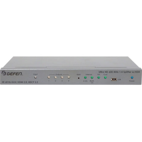 Gefen Ultra HD 600 MHz 1:4 Splitter for HDMI w/ HDR — EXT-UHD600-14