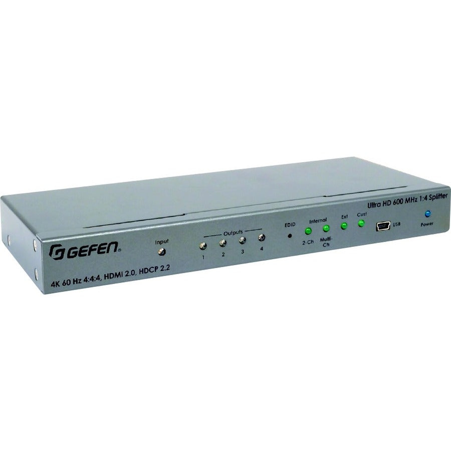 Gefen Ultra HD 600 MHz 1:4 Splitter for HDMI w/ HDR — EXT-UHD600-14