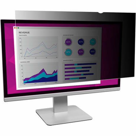 3M&trade; High Clarity Privacy Filter for 24in Monitor, 16:9, HC240W9B