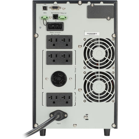 Eaton 9SX 2000VA 1800W 120V Online Double-Conversion UPS - 6 NEMA 5-20R, 1 L5-20R Outlets, Cybersecure Network Card Option, Extended Run, Tower — 9SX2000