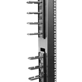 StarTech.com Vertical Cable Organizer with D-Ring Hooks - Vertical Cable Management Panel - 40U - 6 ft. — CMVER40UD