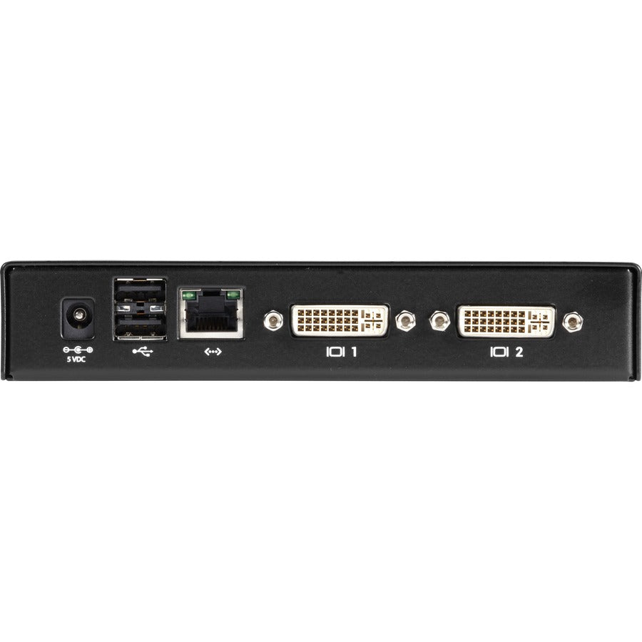 Emerald&reg; KVM-over-IP Receiver - Dual-Monitor, DVI-D, USB 2.0, Audio, RJ45 — EMD2002SE-R