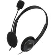 Adesso Xtream H4 - 3.5mm Stereo Headset with Microphone - Noise Cancelling - Wired- 6 ft cable- Lightweight — Xtream H4