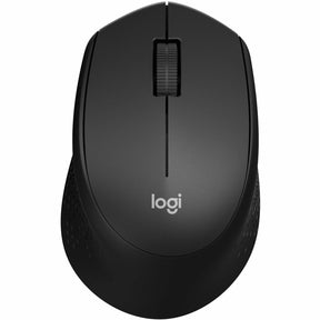 Logitech M330 SILENT PLUS Wireless Mouse, 2.4GHz with USB Receiver, Optical Tracking, Quiet & Lightweight, Black — 910-004905