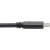 Eaton Tripp Lite Series USB-C to USB-A Cable (M/M), USB 3.2 Gen 1 (5 Gbps), Thunderbolt 3 Compatible, 6 ft. (1.83 m) — U428-006