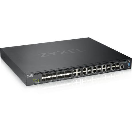 ZYXEL XS3800-28 24-port 10G Multi-Gigabit L3 Managed Aggregation Switch with 16 SFP+ 10G Ports, 8 10G Combo (SFP+/RJ-45) Ports and 4 10G Ethernet Ports — XS3800-28