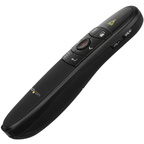 StarTech.com Wireless Presentation Remote with Red Laser Pointer - 90 ft. - PowerPoint Presentation Clicker for Mac & Windows (PRESREMOTE) — PRESREMOTE
