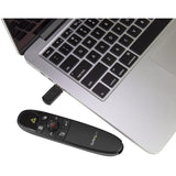 StarTech.com Wireless Presentation Remote with Red Laser Pointer - 90 ft. - PowerPoint Presentation Clicker for Mac & Windows (PRESREMOTE) — PRESREMOTE